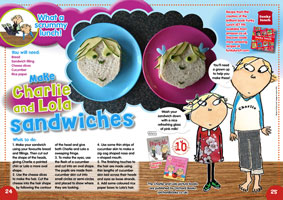 Charlie & Lola - Fantastic Magazine August 2010